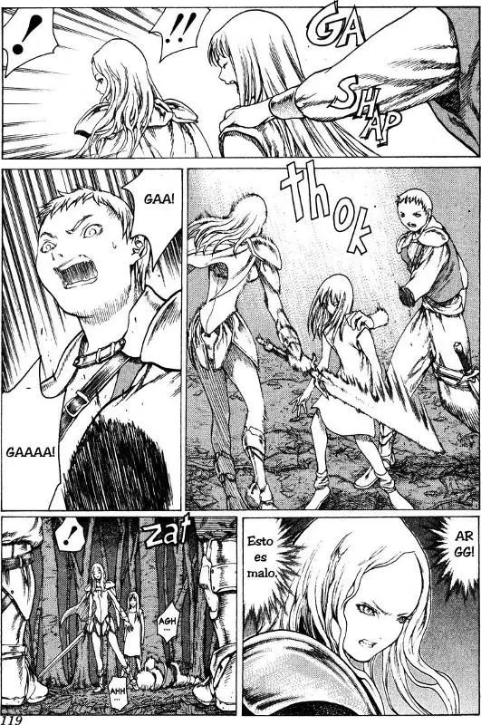Claymore capítulo 13 página 22