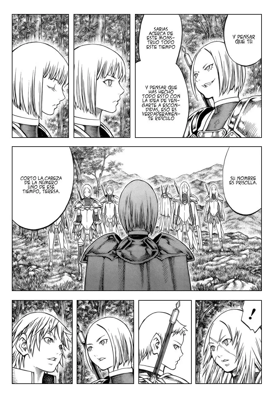 Claymore capítulo 130 página 17