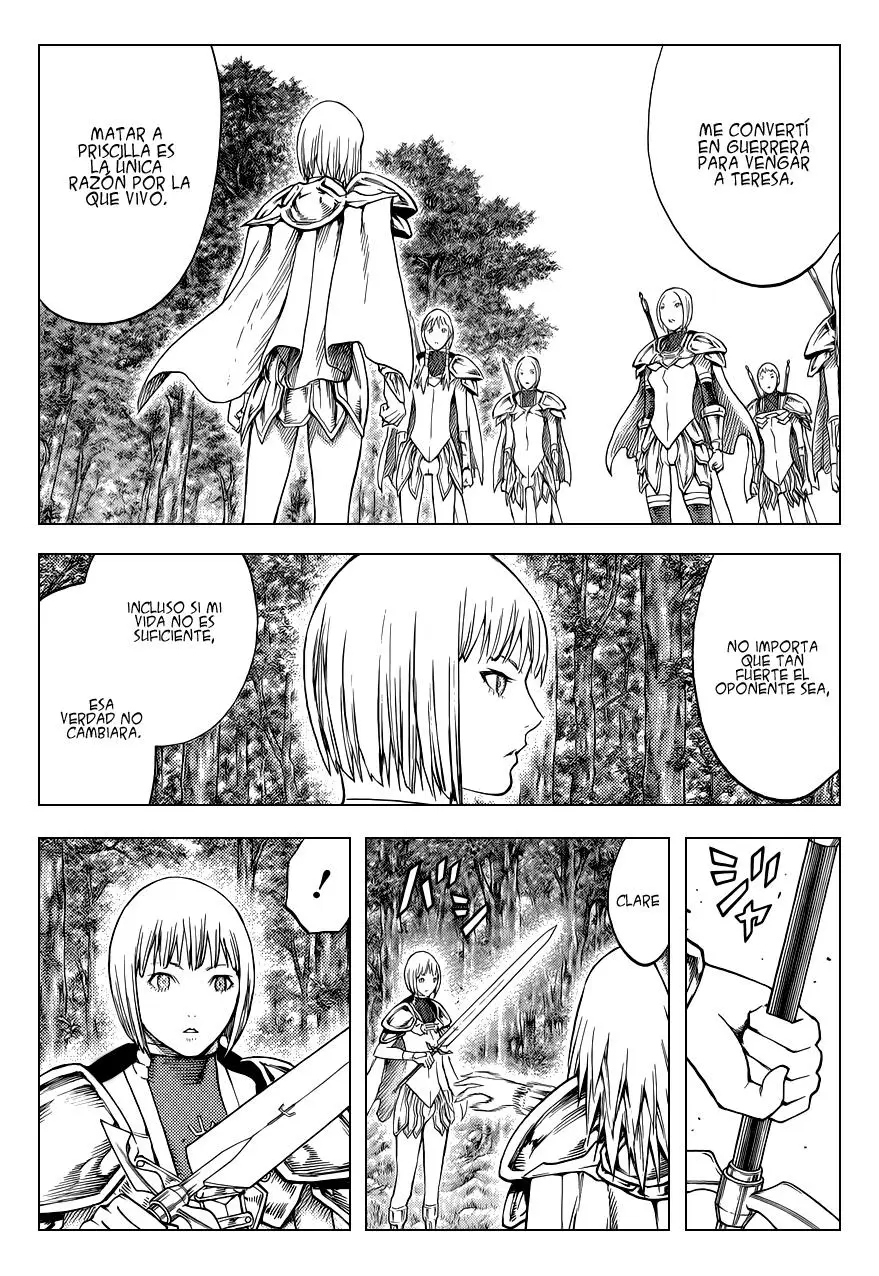 Claymore capítulo 130 página 20
