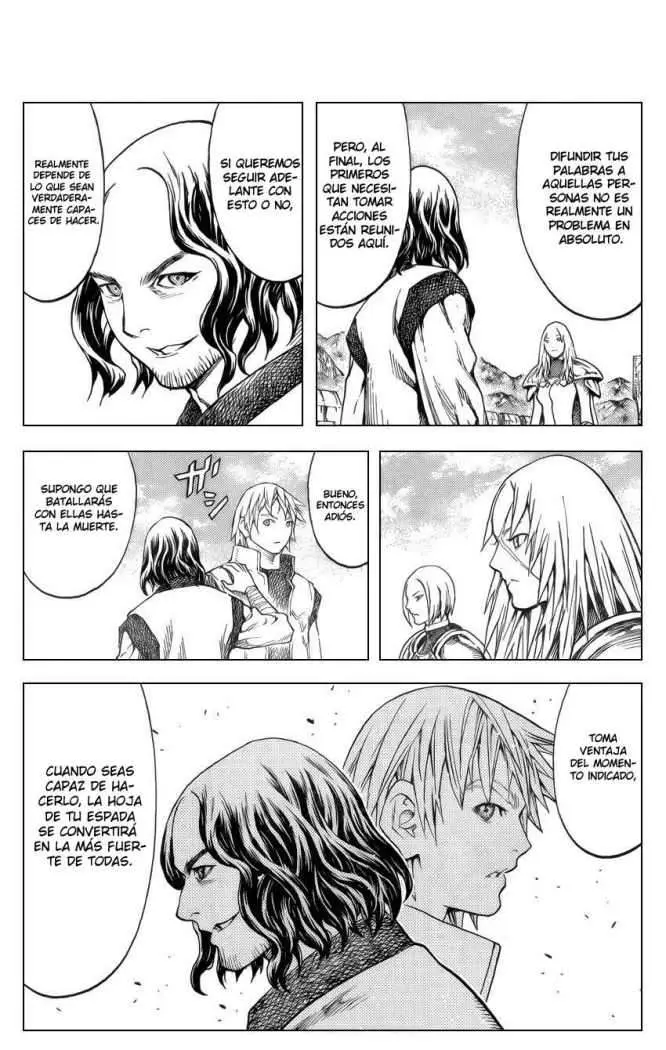 Claymore capítulo 132 página 18