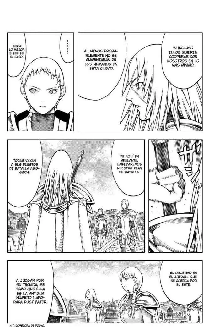 Claymore capítulo 132 página 21