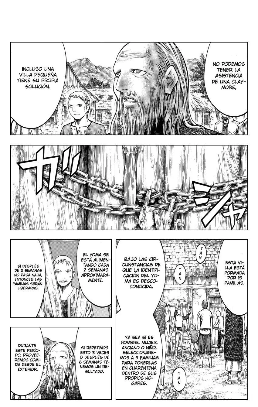 Claymore capítulo 135 página 4