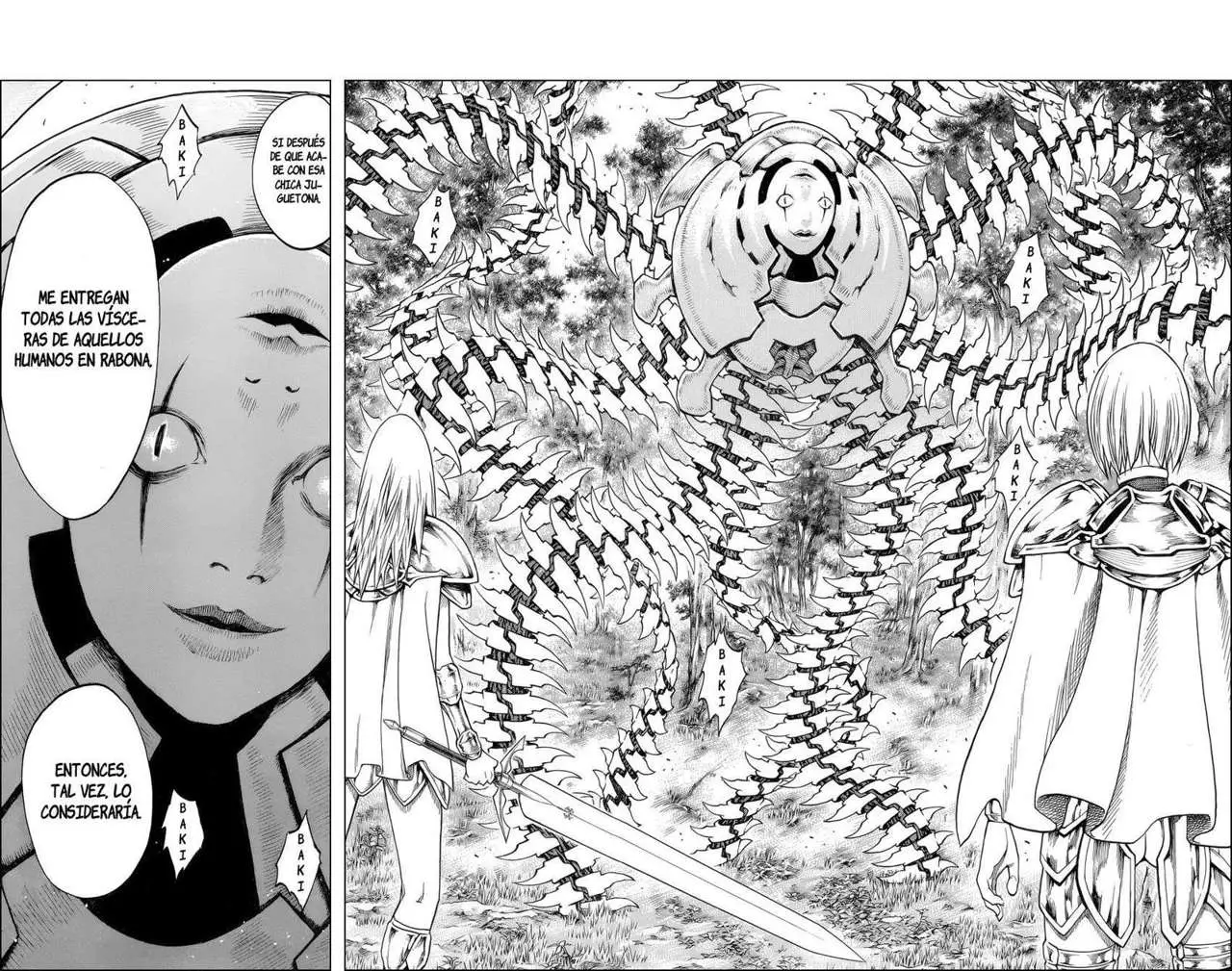 Claymore capítulo 137 página 9