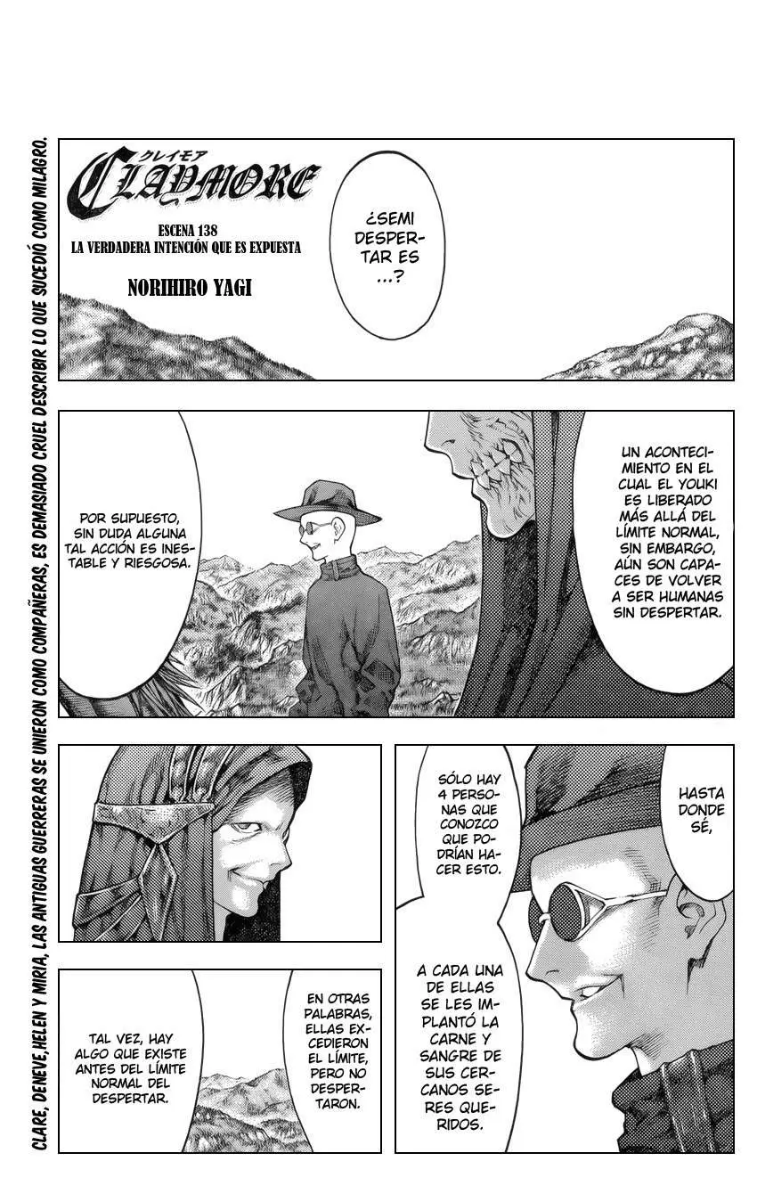 Claymore capítulo 138 página 1