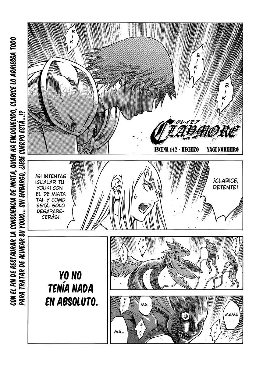 Claymore capítulo 142 página 1