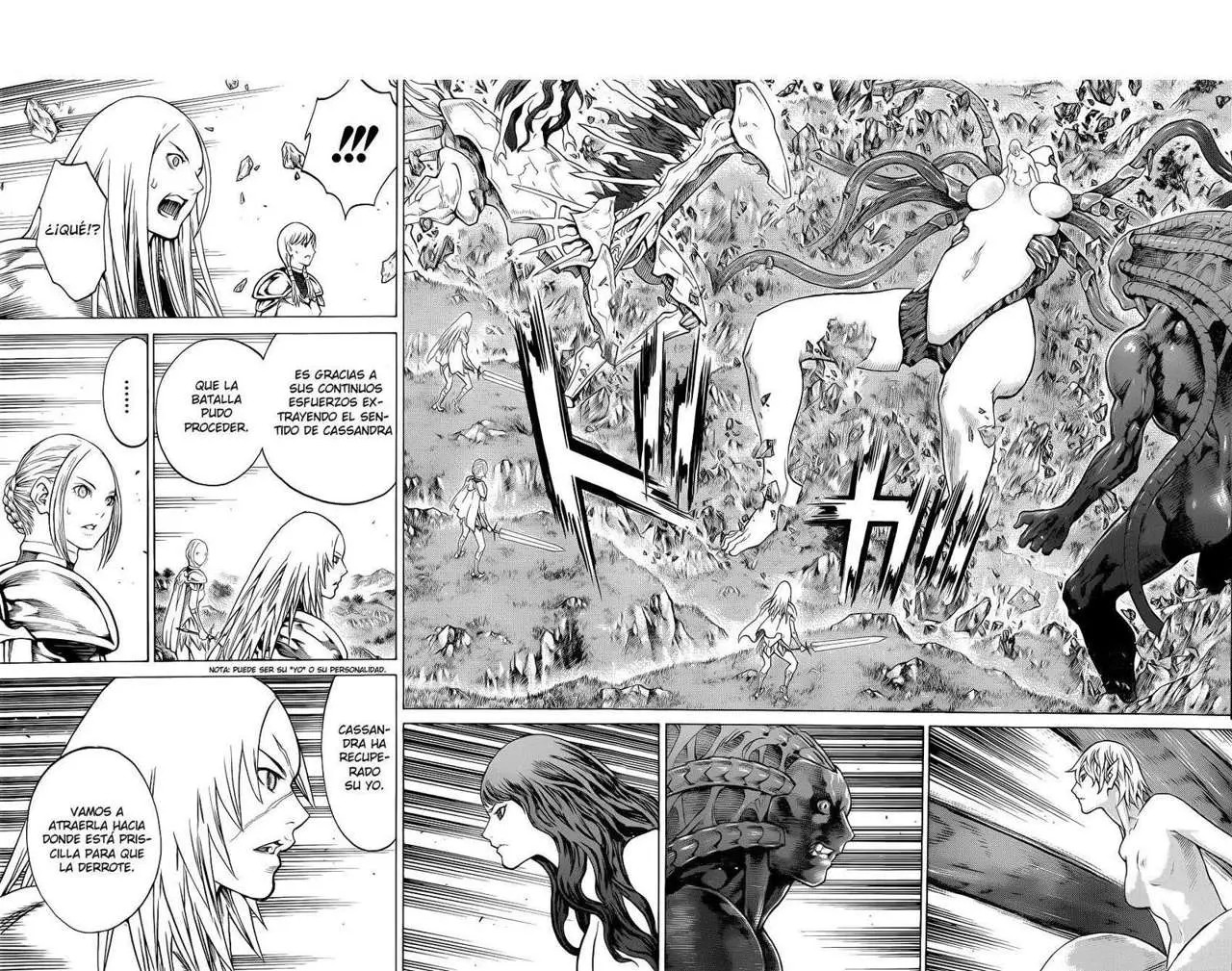 Claymore capítulo 144 página 9