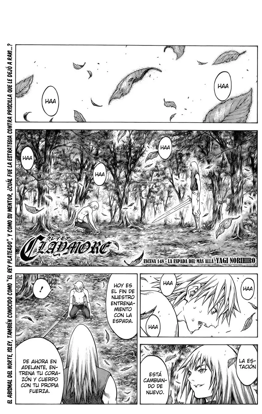 Claymore capítulo 148 página 1