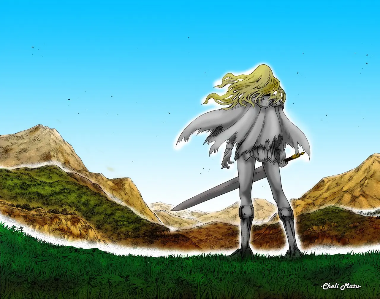 Claymore capítulo 150 página 8