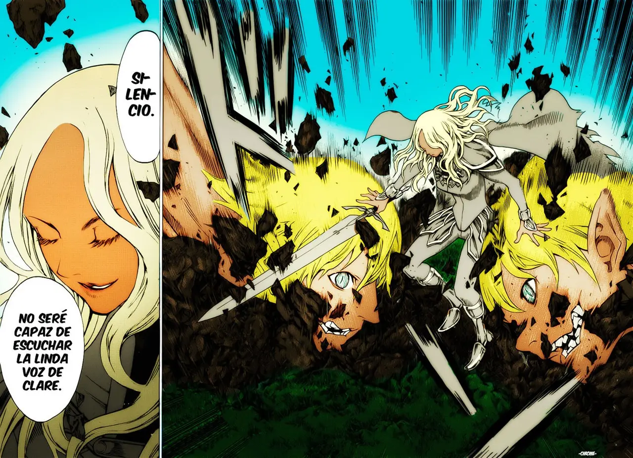 Claymore capítulo 150 página 21