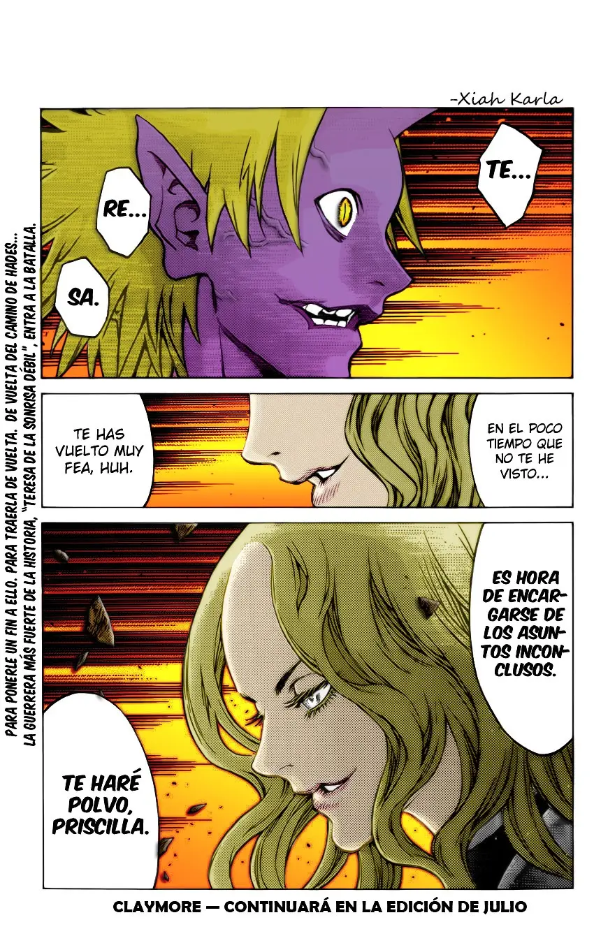 Claymore capítulo 150 página 23
