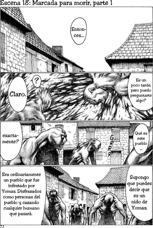 Claymore capítulo 18 página 1