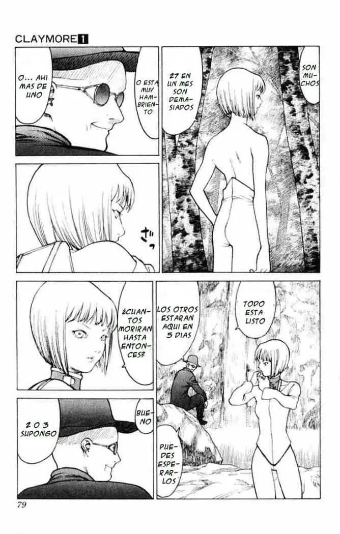 Claymore capítulo 2 página 11