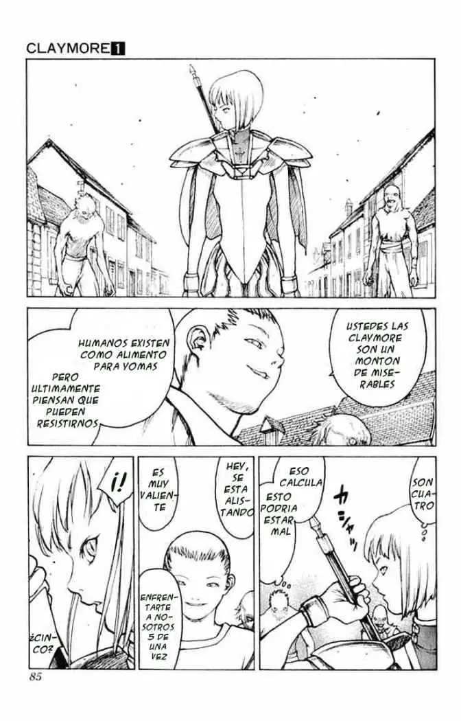 Claymore capítulo 2 página 17