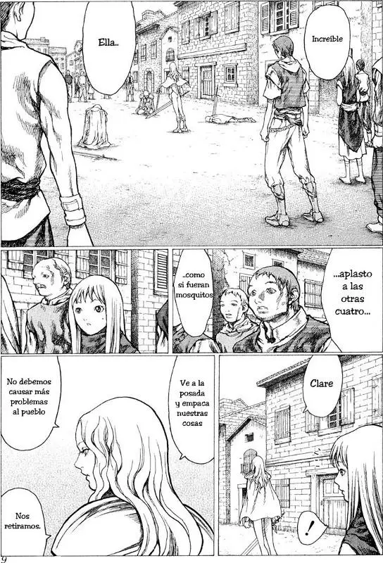 Claymore capítulo 22 página 9