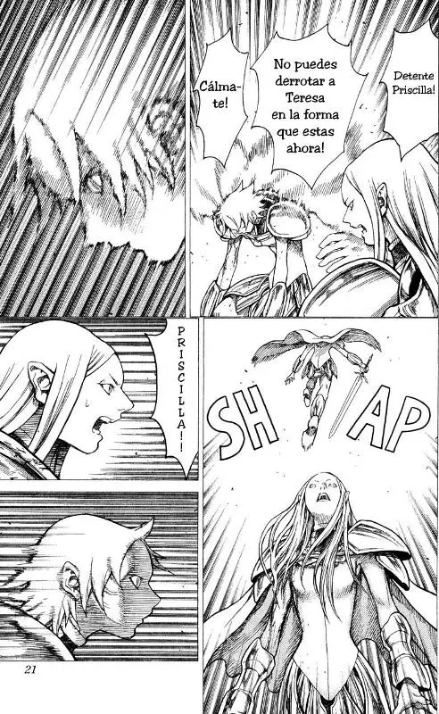 Claymore capítulo 22 página 21