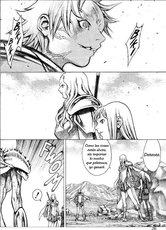 Claymore capítulo 22 página 25