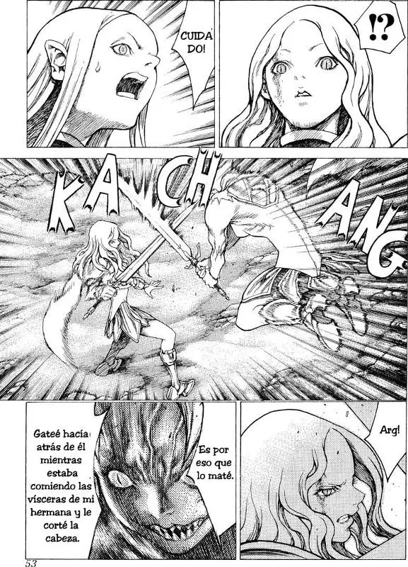 Claymore capítulo 23 página 14