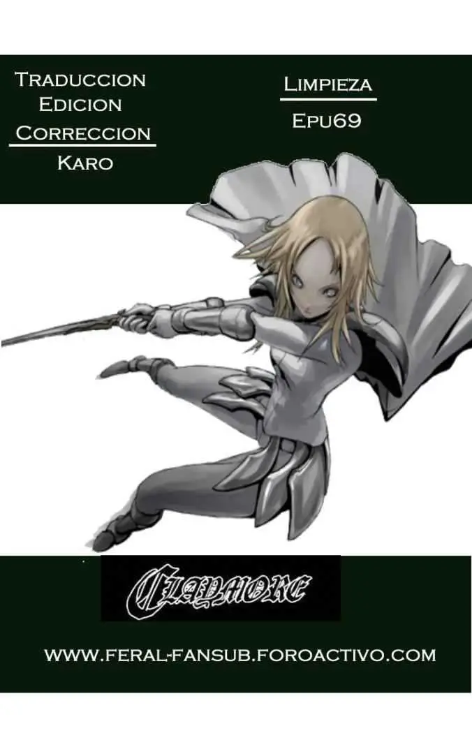 Claymore capítulo 3 página 1