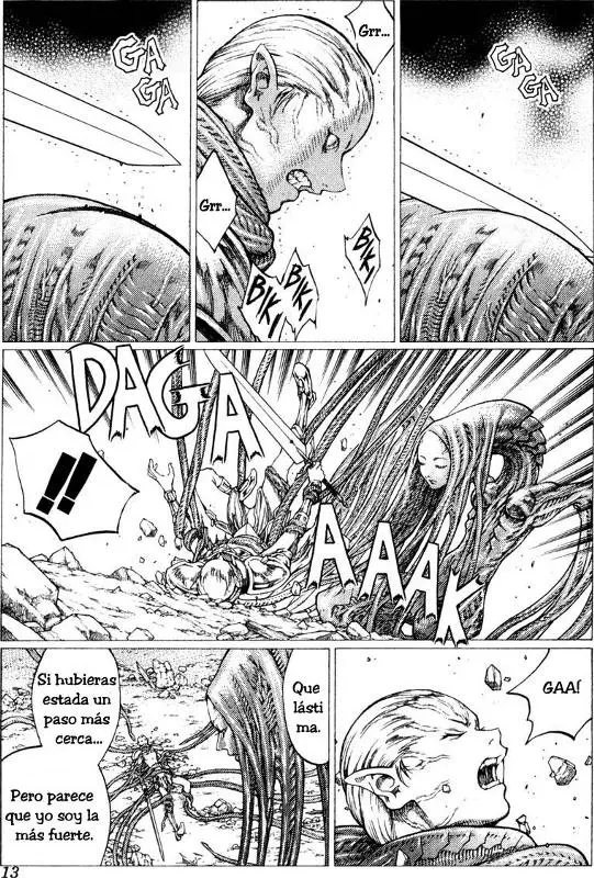 Claymore capítulo 34 página 12