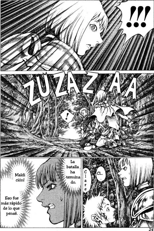Claymore capítulo 34 página 22