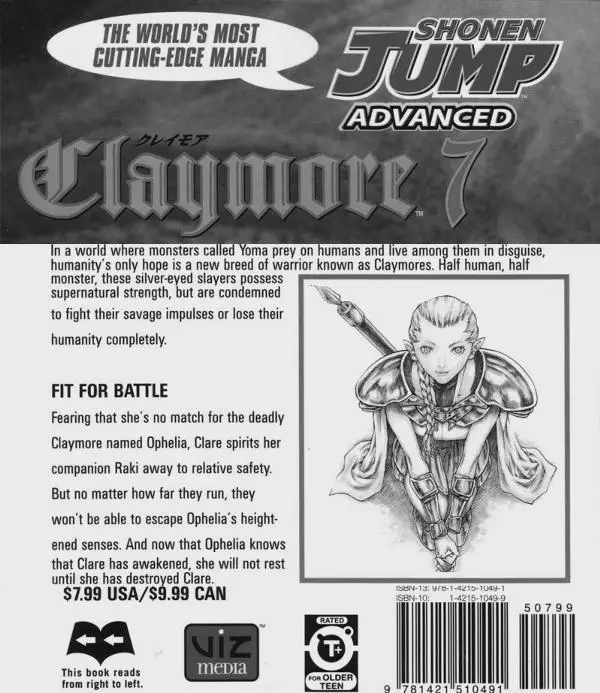 Claymore capítulo 35 página 1