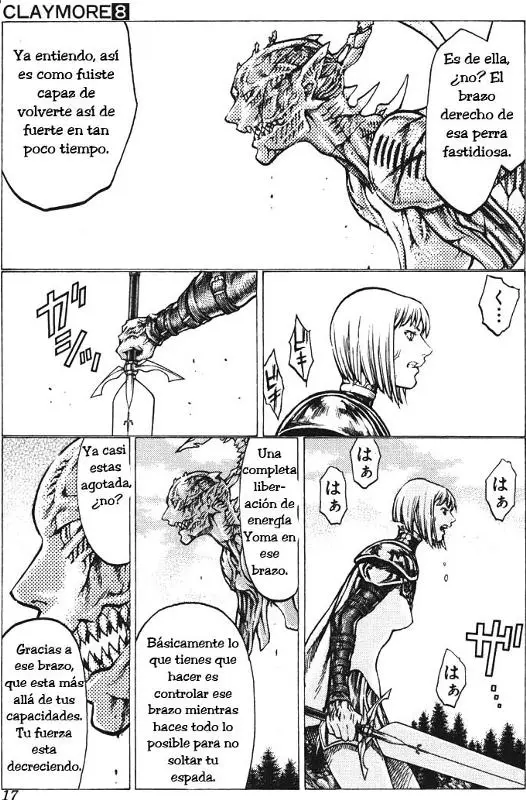 Claymore capítulo 40 página 17