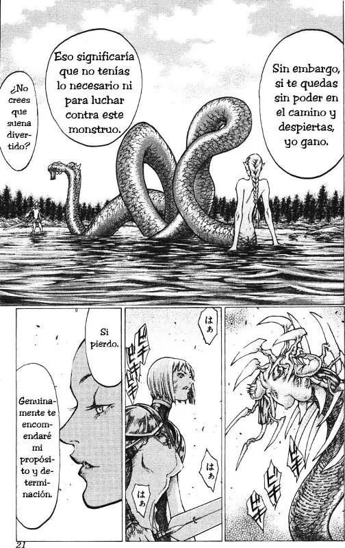 Claymore capítulo 40 página 21