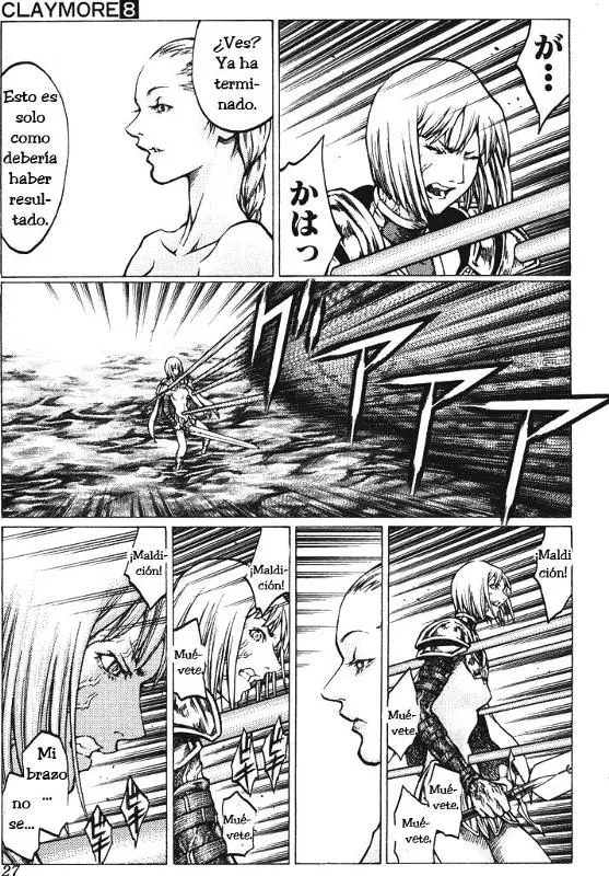 Claymore capítulo 40 página 27