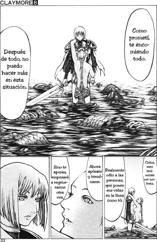 Claymore capítulo 40 página 32