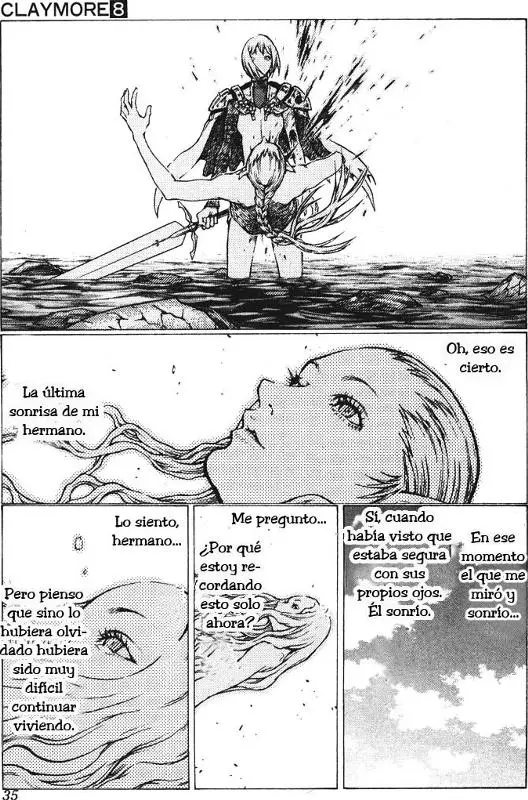 Claymore capítulo 40 página 34