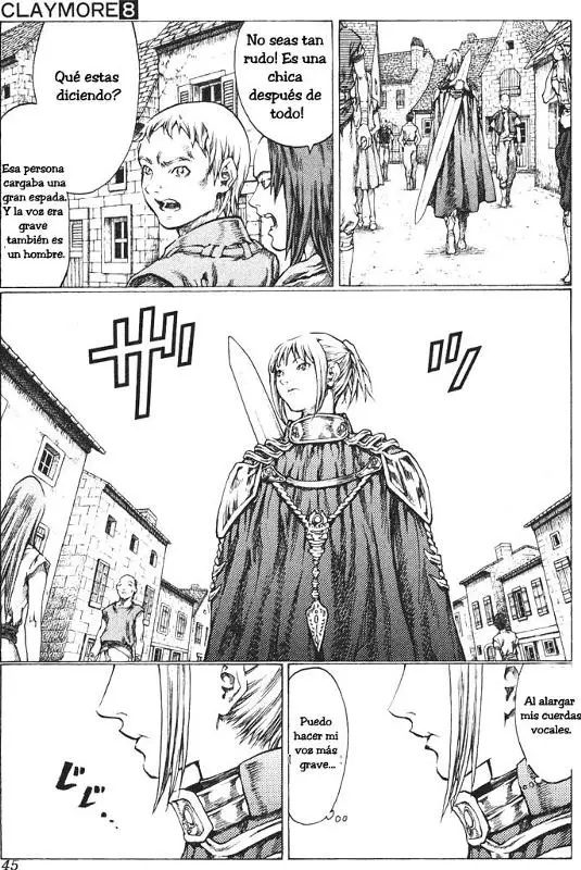Claymore capítulo 41 página 9