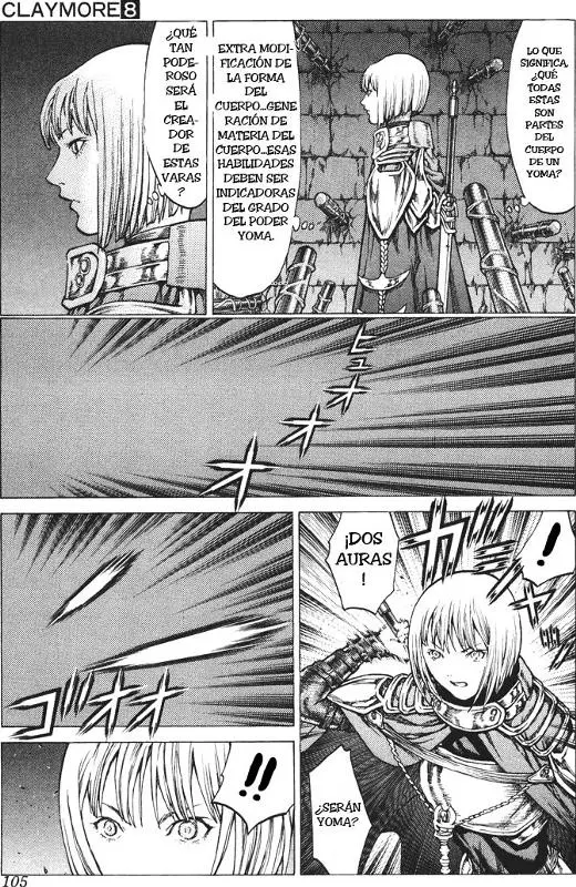 Claymore capítulo 43 página 3