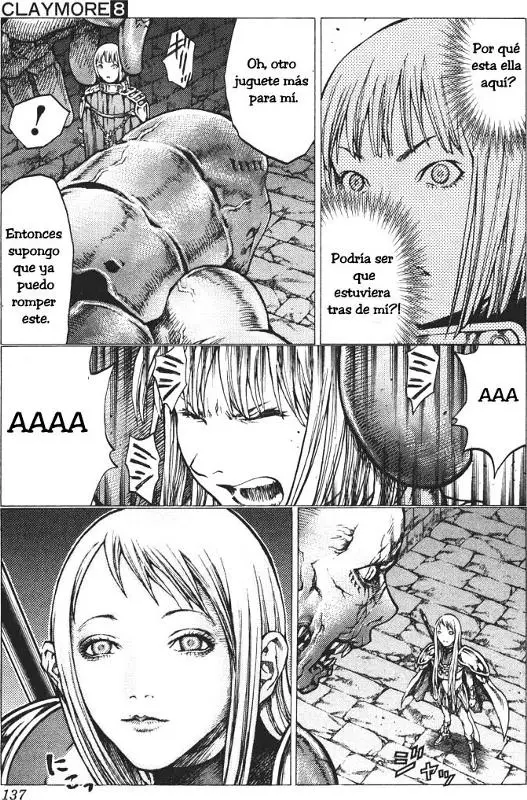 Claymore capítulo 44 página 3