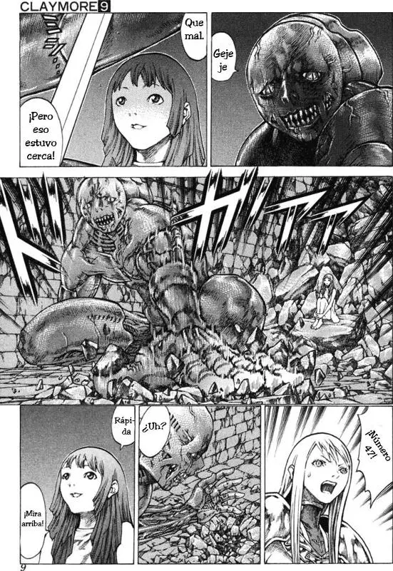 Claymore capítulo 46 página 8