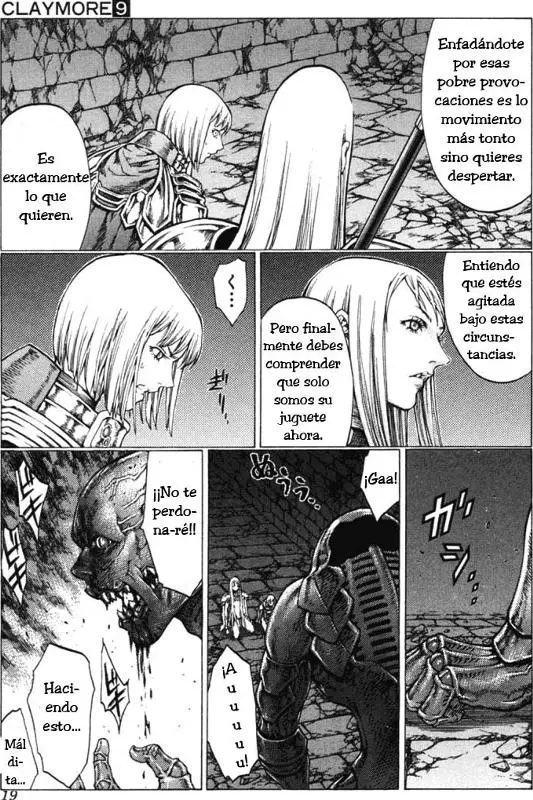 Claymore capítulo 46 página 18