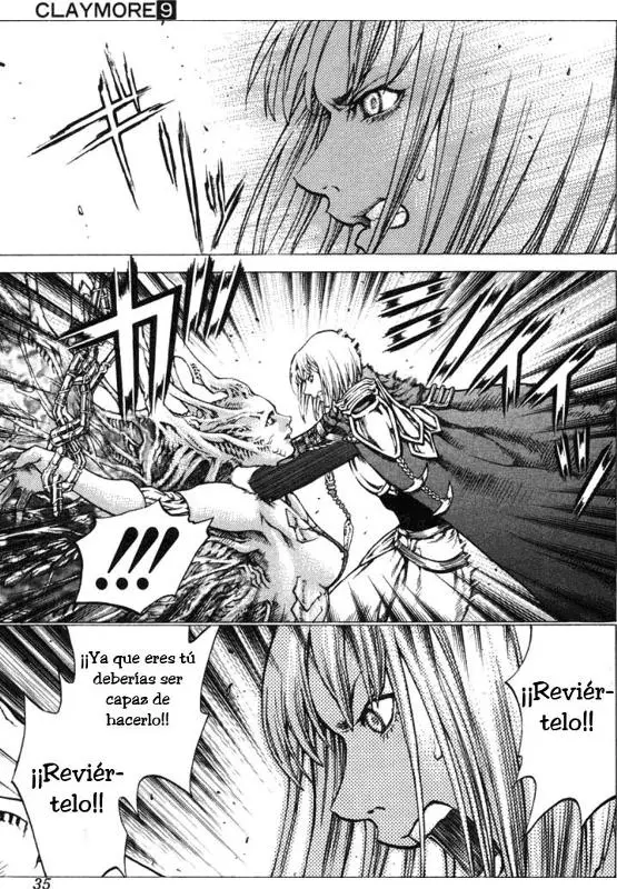 Claymore capítulo 46 página 33