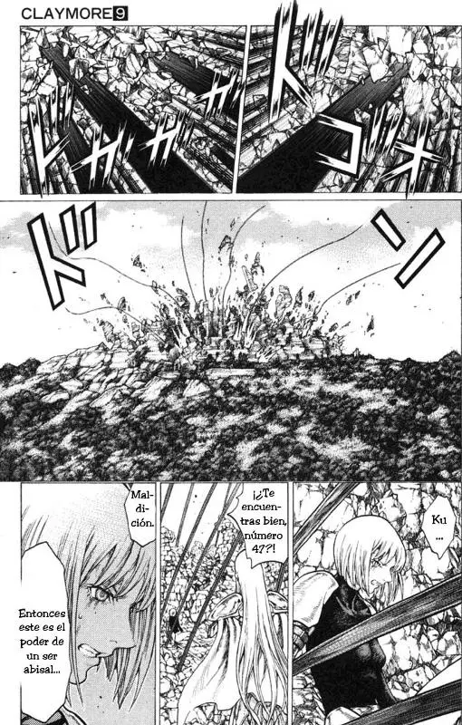 Claymore capítulo 49 página 10