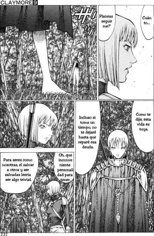 Claymore capítulo 50 página 4