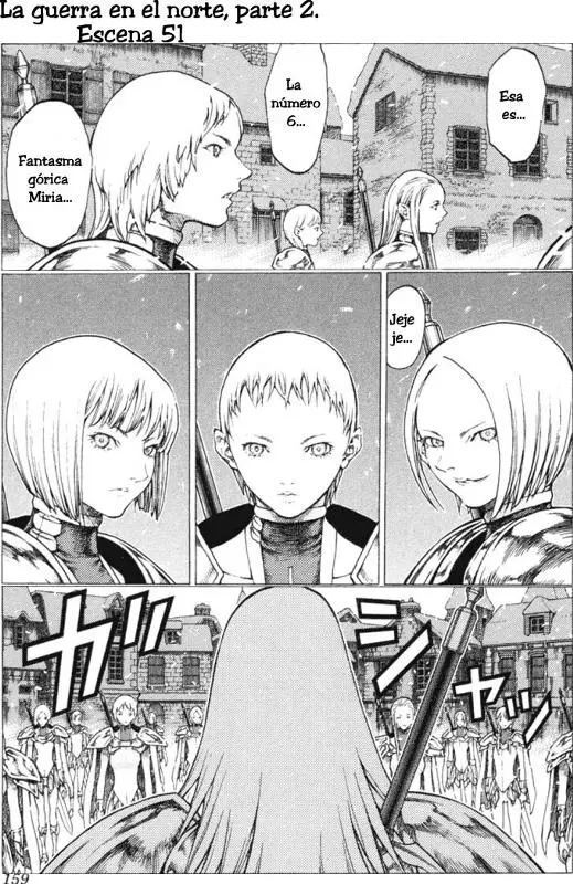 Claymore capítulo 51 página 1