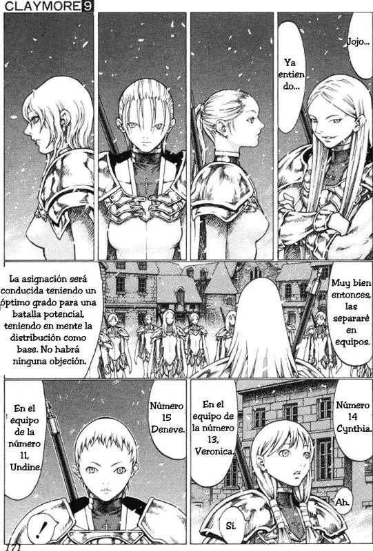 Claymore capítulo 51 página 13