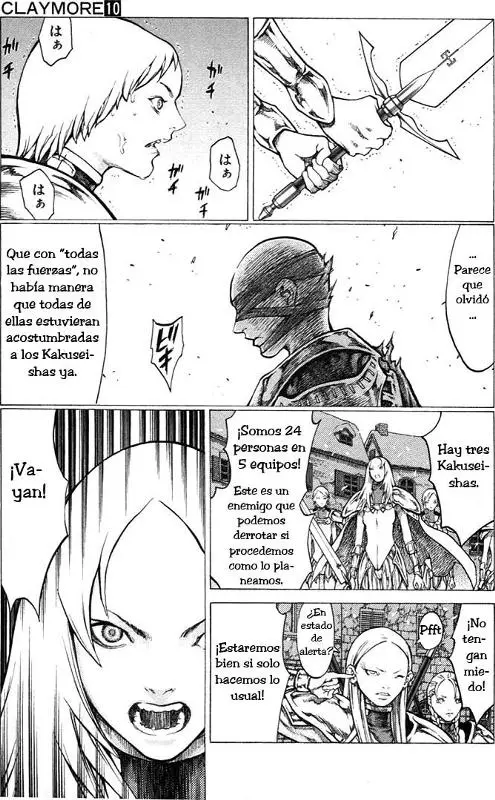 Claymore capítulo 52 página 20
