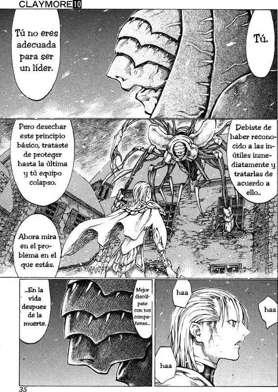 Claymore capítulo 52 página 36