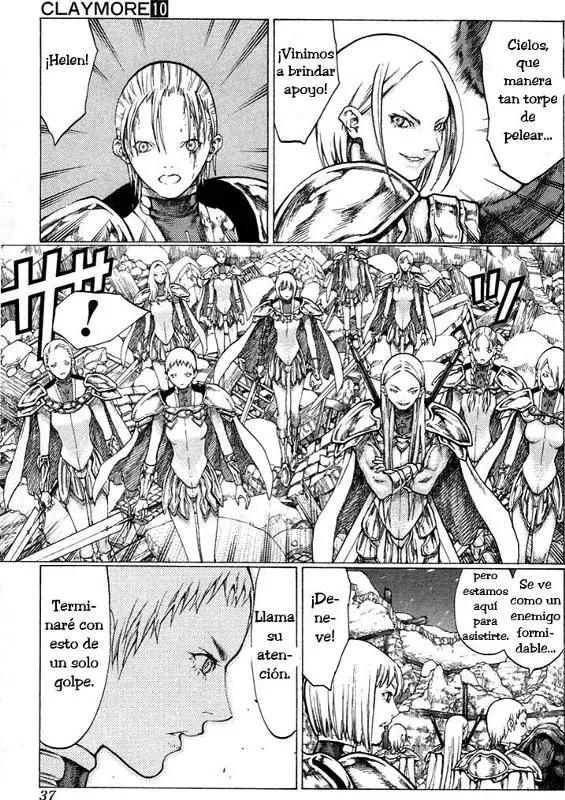 Claymore capítulo 52 página 38