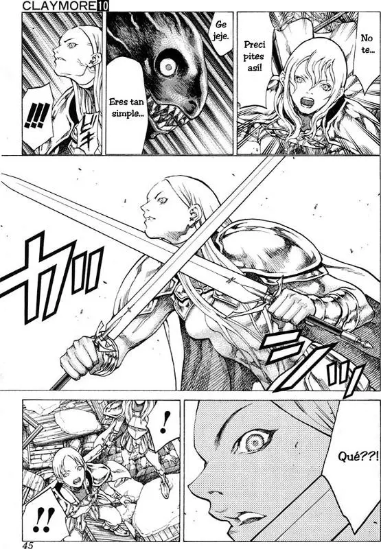 Claymore capítulo 53 página 6