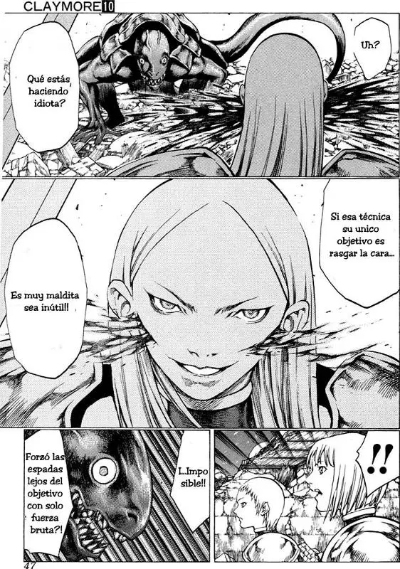Claymore capítulo 53 página 8