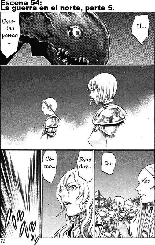 Claymore capítulo 54 página 1