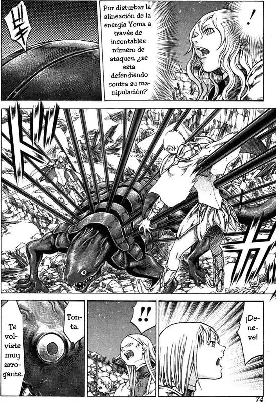 Claymore capítulo 54 página 4