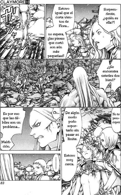 Claymore capítulo 54 página 12