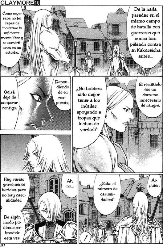 Claymore capítulo 54 página 20