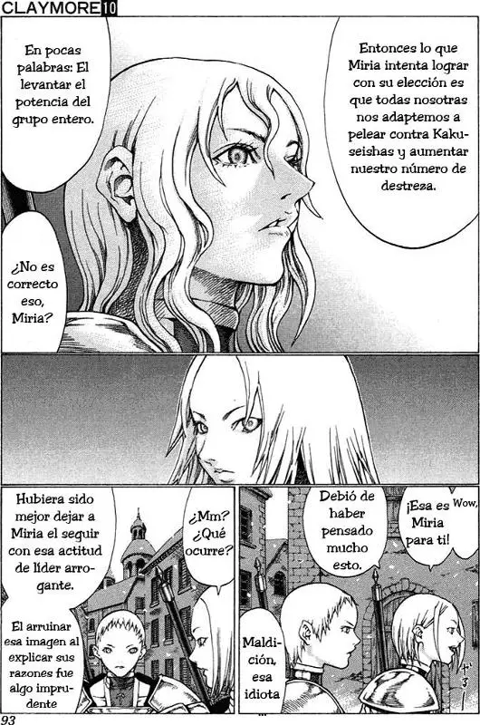 Claymore capítulo 54 página 22